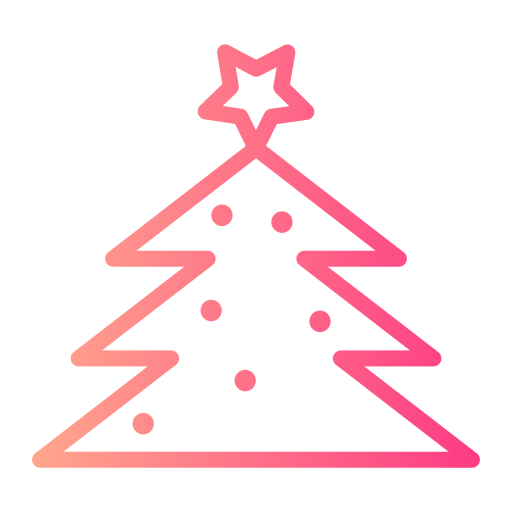 árbol de navidad icono gratis