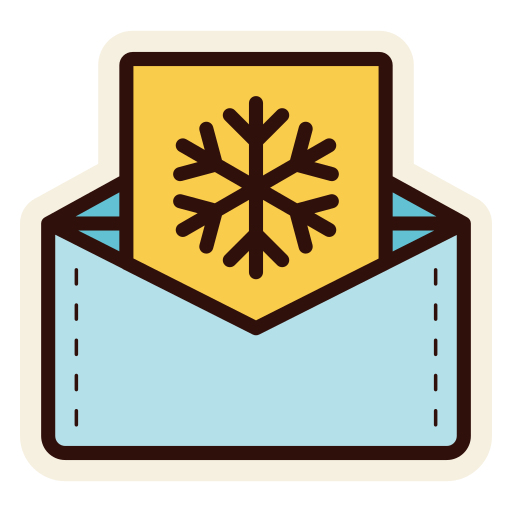 tarjeta de navidad icono gratis