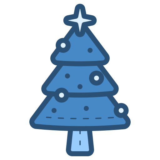 árbol de navidad icono gratis