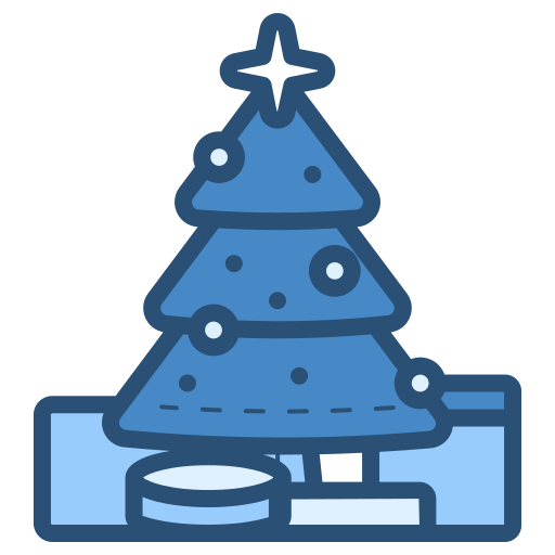 árbol de navidad icono gratis