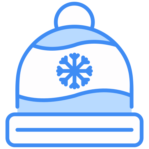 sombrero de invierno icono gratis