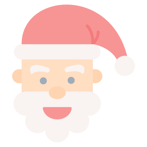 papá noel icono gratis