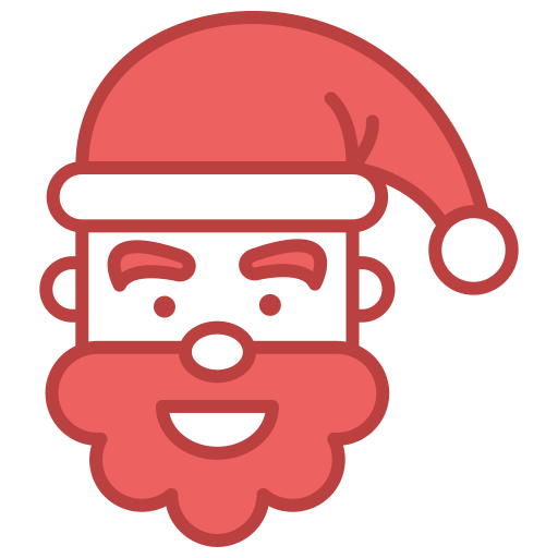 papá noel icono gratis