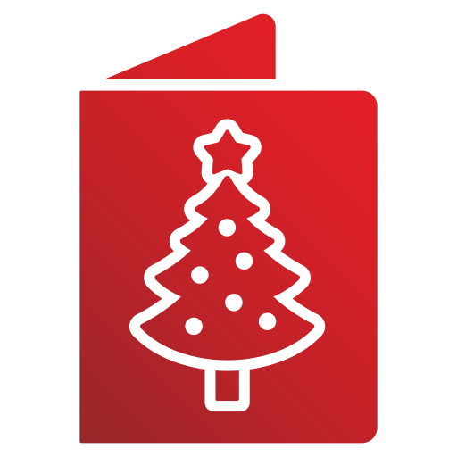 tarjeta de navidad icono gratis