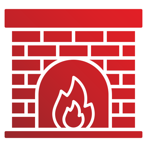 Камин бесплатно иконка