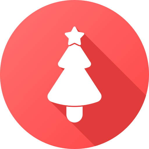 árbol de navidad icono gratis