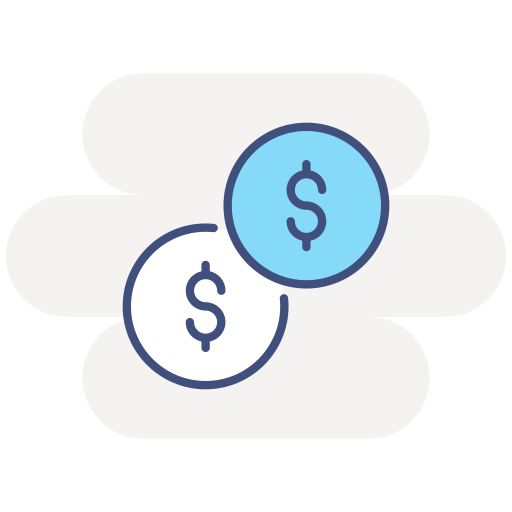 동전 무료 아이콘