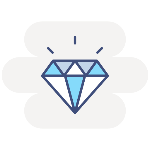 diamant Icône gratuit diamant Icône gratuit