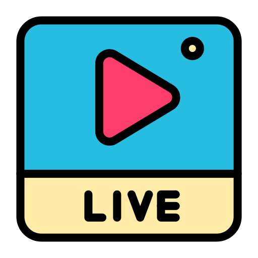 streaming vidéo Icône gratuit streaming vidéo Icône gratuit