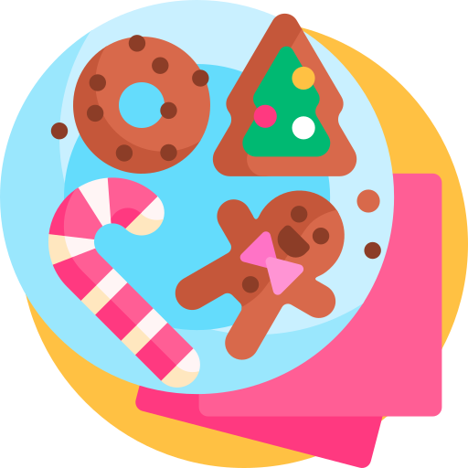 biscuit de noël Icône gratuit biscuit de noël Icône gratuit