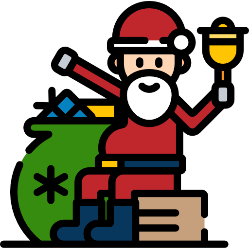 papá noel icono gratis