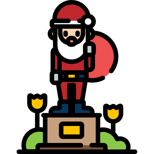 papa noel icono gratis