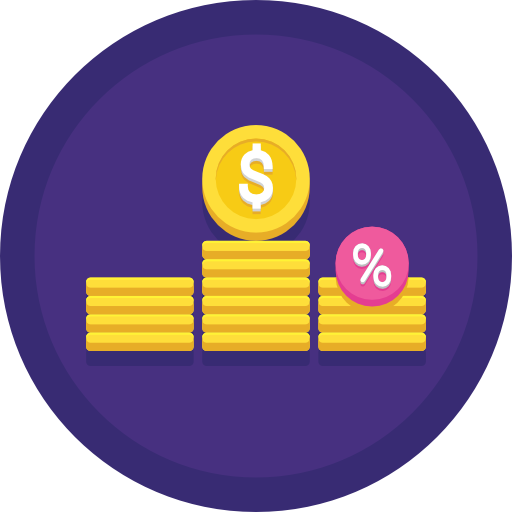 monedas icono gratis