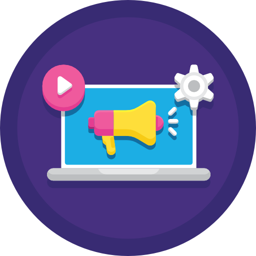 Digital marketing free icon Digital marketing free icon