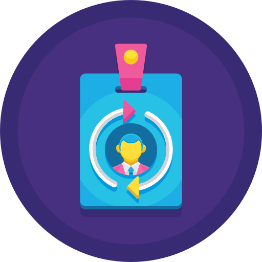 신분증 무료 아이콘