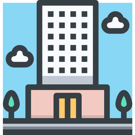 호텔 무료 아이콘