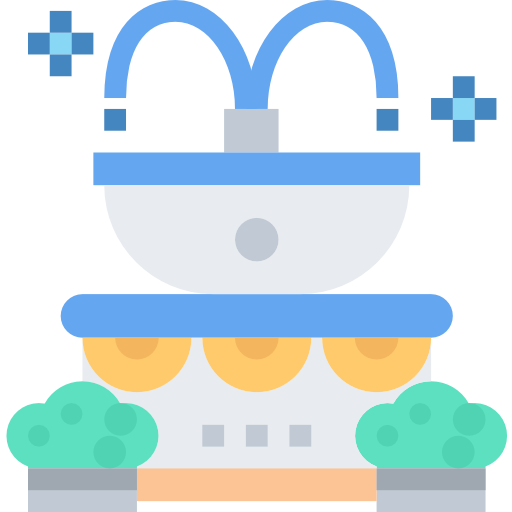 Фонтан бесплатно иконка