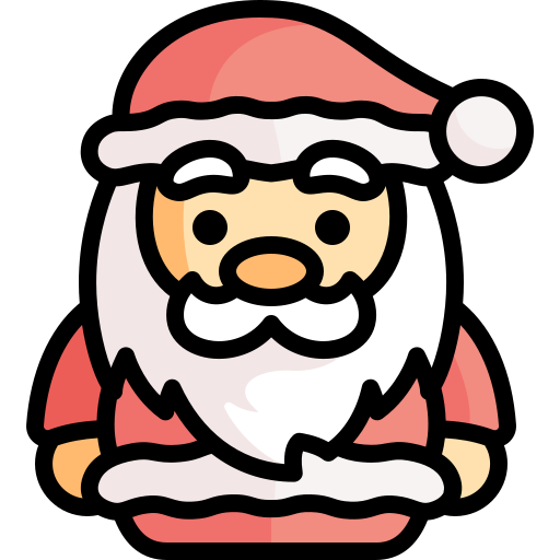 papa noel icono gratis