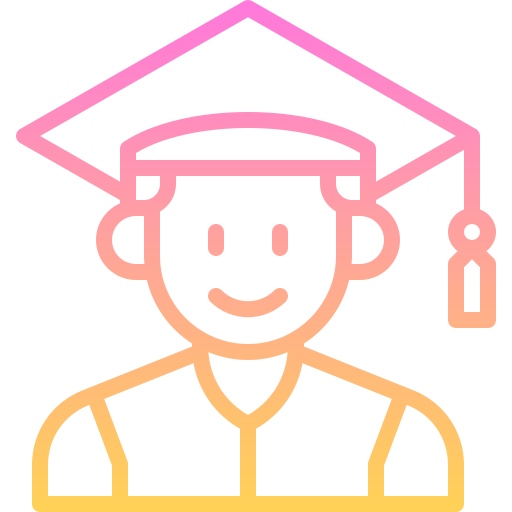 graduación icono gratis