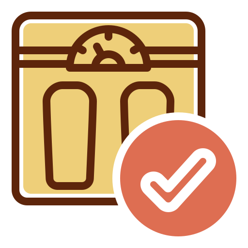 Weight scale free icon Weight scale free icon
