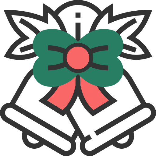 campana de navidad icono gratis