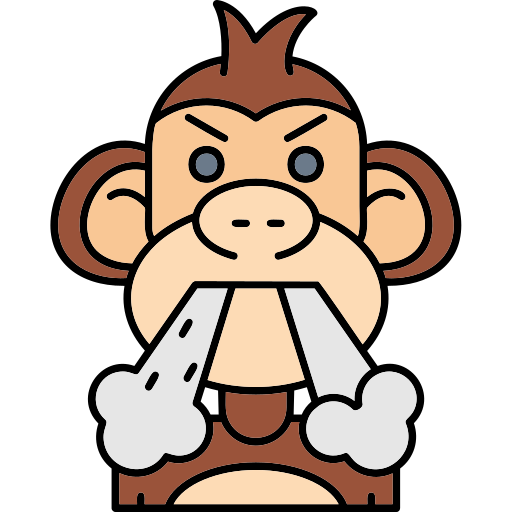 wütend kostenlos Icon