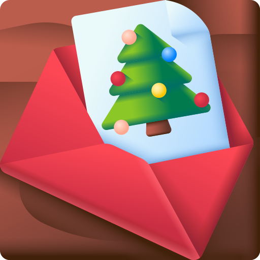 mensaje de navidad icono gratis