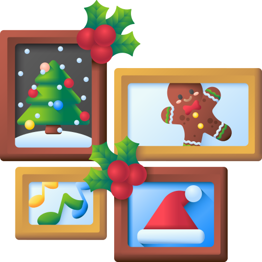 fotos de navidad icono gratis