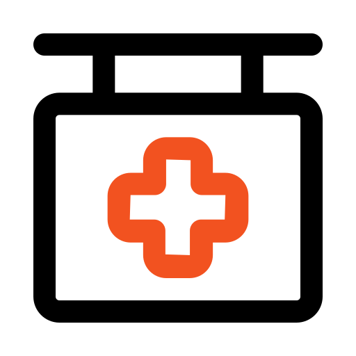 krankenhausschild kostenlos Icon