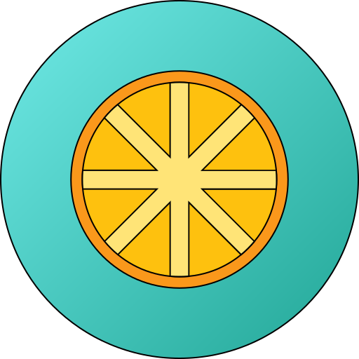 naranja icono gratis