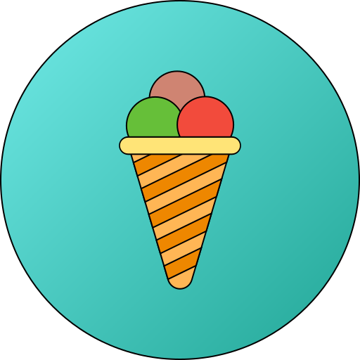 helado icono gratis