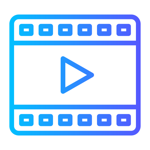 carrete de película icono gratis