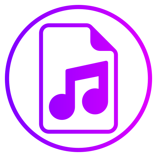 archivo de audio icono gratis