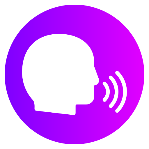 Voice Generic Gradient Fill Icon