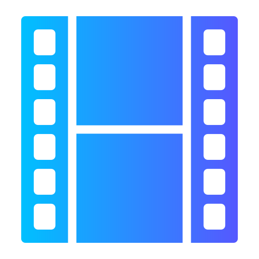 Film strip Generic gradient fill icon