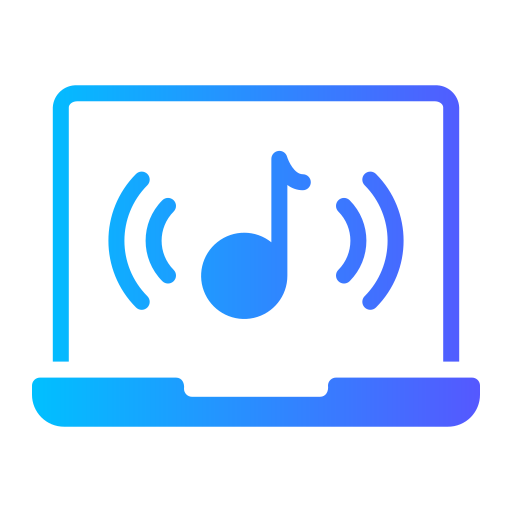 Laptop - Free music icons