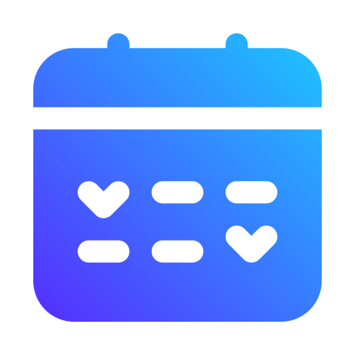 calendário grátis ícone