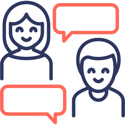 discusión icono gratis