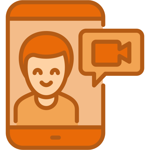 appel vidéo Icône gratuit appel vidéo Icône gratuit