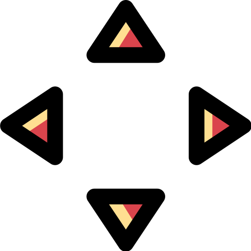 flechas icono gratis