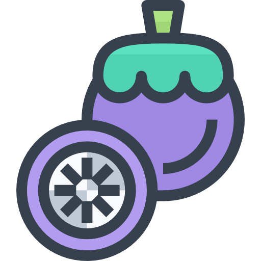 mangoustan Icône gratuit