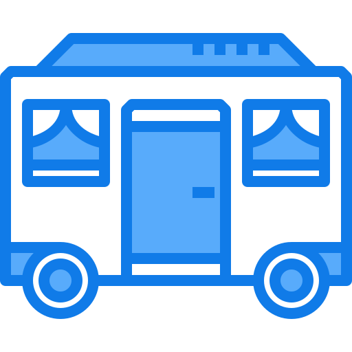 caravana icono gratis