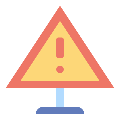 표지판 무료 아이콘