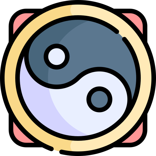 yin yang icono gratis