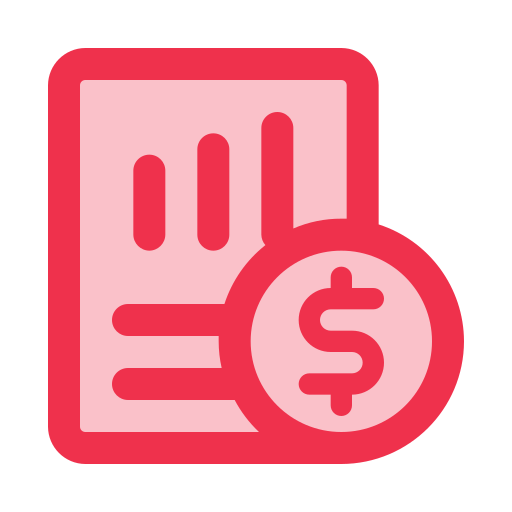 Financial statement free icon Financial statement free icon