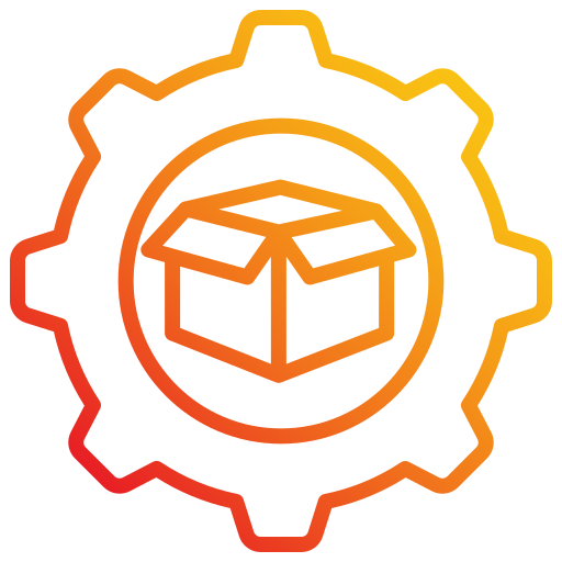 gestión de productos icono gratis