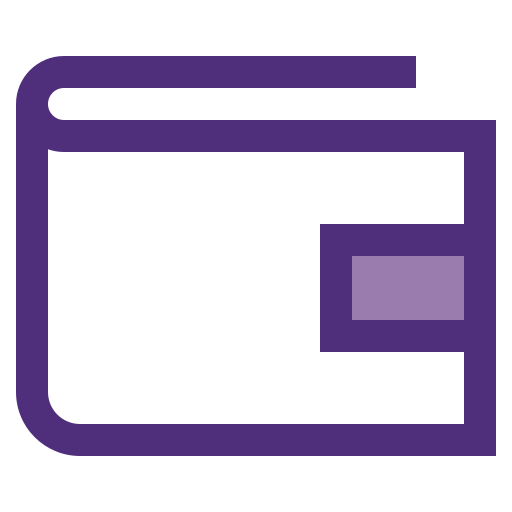 billetera icono gratis