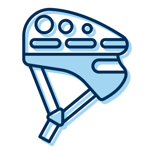 casco de bicicleta icono gratis