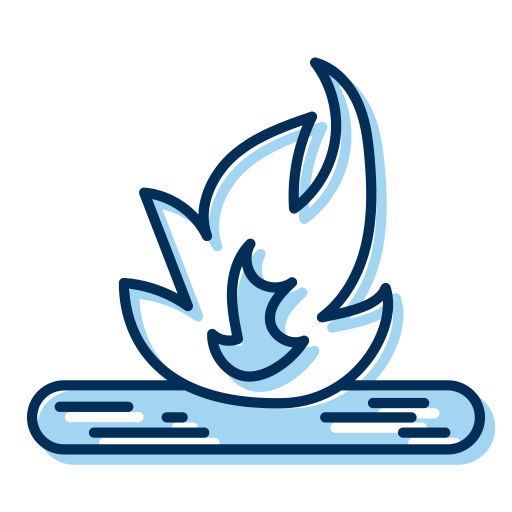 hoguera icono gratis