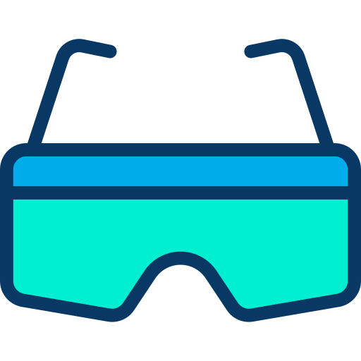 gafas 3d icono gratis